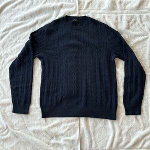 Banana republic cable knit cotton sweater